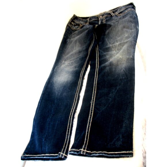 Silver Suki  Women's  Size 18/L30 Mid Straight - Picture 7 of 9